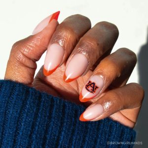 Auburn Tigers Press-On Nail Set