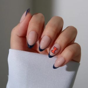 Illinois Fighting Illini Press-On Nail Set